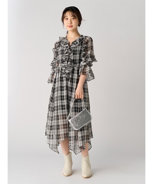 LILY BROWN(リリーブラウン)の「ウエスタンショートブーツ(ブーツ・レディース・オフホワイト/イエロー/ブラック・LARGE/SMALL/MEDIUM)」の14枚目の写真