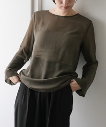 select MOCA | 楊柳シフォンフレアスリーブブラウス(シャツ/ブラウス)