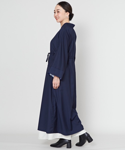 カヤ(カヤ)の「【カヤ】初春乃 裏勝りワンピース(ワンピース・レディース・ネイビー/ライトパープル/エンジ・FREE)」の6枚目の写真