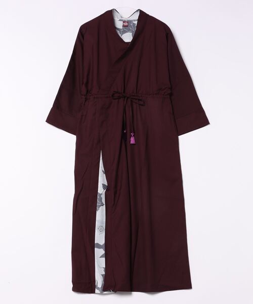 カヤ(カヤ)の「【カヤ】初春乃 裏勝りワンピース(ワンピース・レディース・ネイビー/ライトパープル/エンジ・FREE)」の13枚目の写真