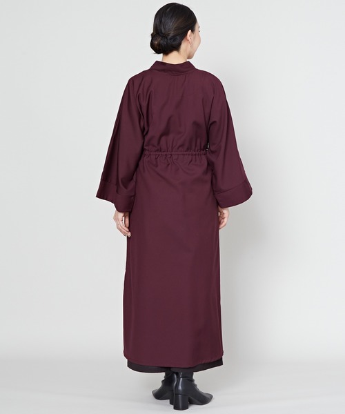 カヤ(カヤ)の「【カヤ】初春乃 裏勝りワンピース(ワンピース・レディース・ネイビー/ライトパープル/エンジ・FREE)」の18枚目の写真