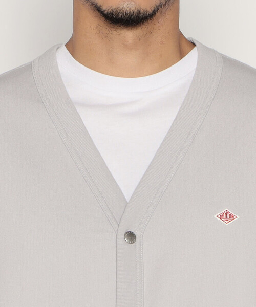 DANTON（ダントン）の「MEN'S COTTON TERRY V-NECK CARDIGAN