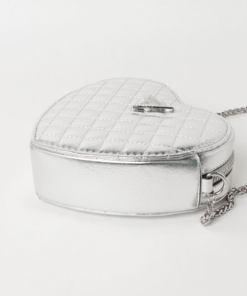 Guess(ゲス)の「TWILLER Heart Bag(ショルダーバッグ・レディース・シルバー・ONE SIZE)」の13枚目の写真
