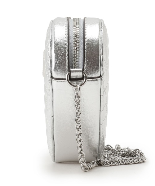 Guess(ゲス)の「TWILLER Heart Bag(ショルダーバッグ・レディース・シルバー・ONE SIZE)」の3枚目の写真