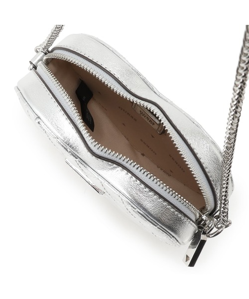 Guess(ゲス)の「TWILLER Heart Bag(ショルダーバッグ・レディース・シルバー・ONE SIZE)」の8枚目の写真