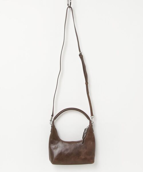 MARGE SHERWOOD(マージシャーウッド)の「HOBO MINI+STRAP(ハンドバッグ・レディース・シルバー系その他/ブラウン系その他・ONE SIZE)」の3枚目の写真