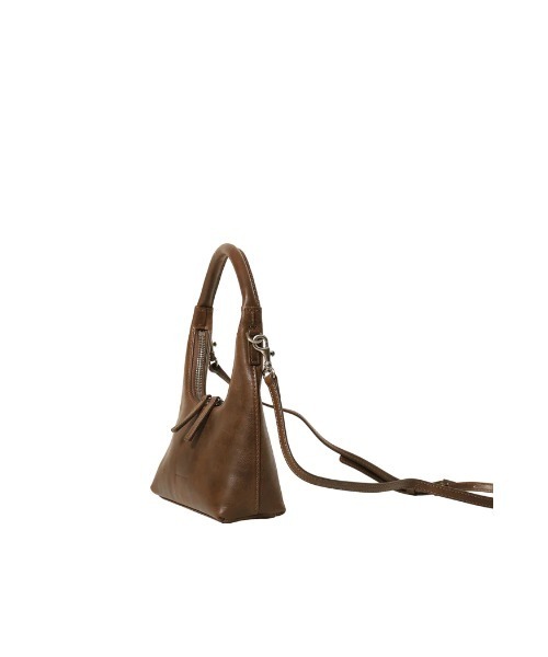 MARGE SHERWOOD(マージシャーウッド)の「HOBO MINI+STRAP(ハンドバッグ・レディース・シルバー系その他/ブラウン系その他・ONE SIZE)」の9枚目の写真