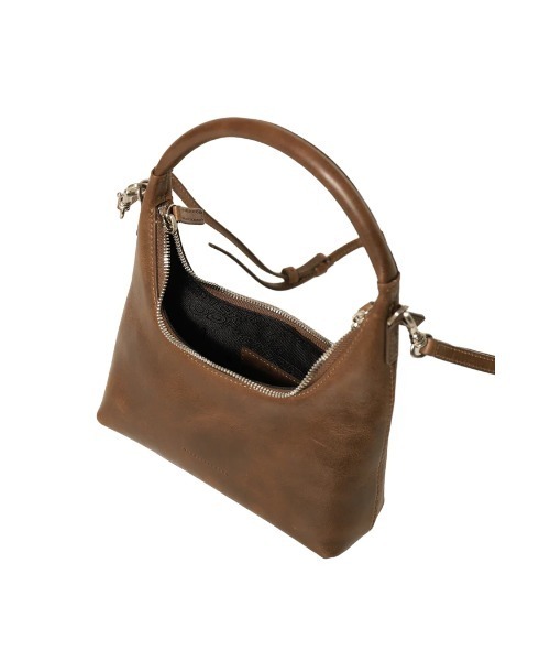 MARGE SHERWOOD(マージシャーウッド)の「HOBO MINI+STRAP(ハンドバッグ・レディース・シルバー系その他/ブラウン系その他・ONE SIZE)」の10枚目の写真