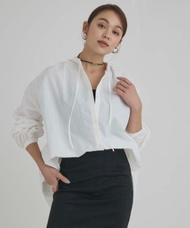 Edit Sheen | 抜き襟デザインブラウス(シャツ/ブラウス)