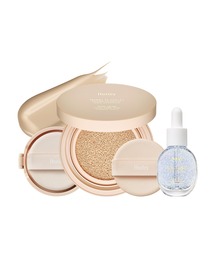 Huxley（ハクスリー）の「【ZOZO限定セット ハクスリー日本公式】カバークッション12g ＋ 詰め替えリフィル1個 ＋ プライミングエッセンスミニ 5ml ＋ パフ（ファンデーション）」