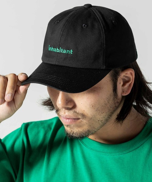 INHABITANT(インハビタント)の「inhabitant(インハビタント)Cotton Twill 6 Panel Cap/コットンツイルキャップ/サーフィン/レジャー/スケートボード(キャップ・メンズ・ベージュ/ホワイト/ブラック・ONE SIZE)」の2枚目の写真