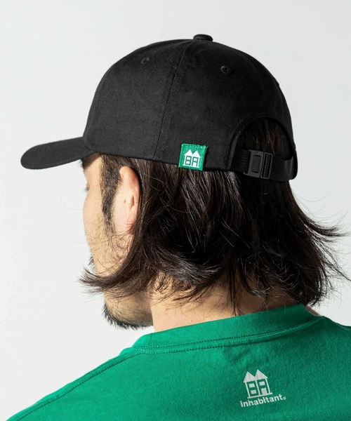 INHABITANT(インハビタント)の「inhabitant(インハビタント)Cotton Twill 6 Panel Cap/コットンツイルキャップ/サーフィン/レジャー/スケートボード(キャップ・メンズ・ベージュ/ホワイト/ブラック・ONE SIZE)」の8枚目の写真