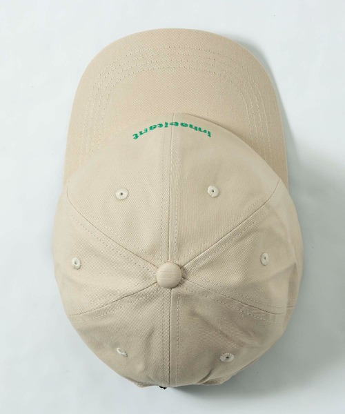 INHABITANT(インハビタント)の「inhabitant(インハビタント)Cotton Twill 6 Panel Cap/コットンツイルキャップ/サーフィン/レジャー/スケートボード(キャップ・メンズ・ベージュ/ホワイト/ブラック・ONE SIZE)」の14枚目の写真