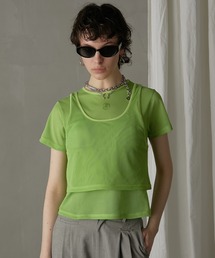 PRANK PROJECT | レイヤードメッシュトップ / Layered Mesh Top(Tシャツ/カットソー)
