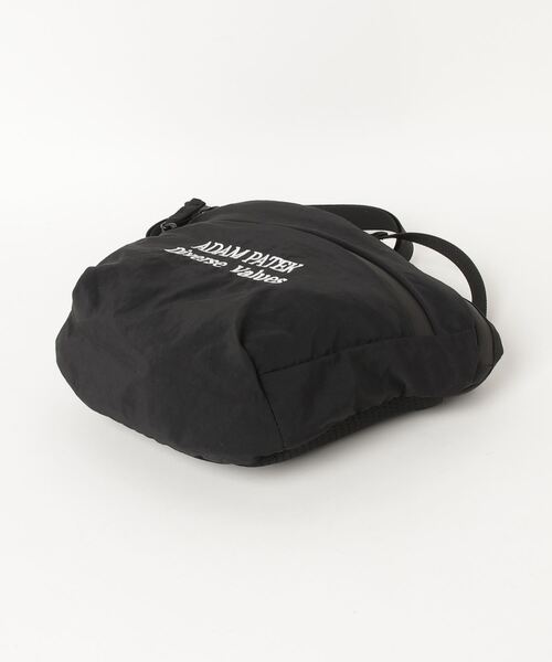 ADAM PATEK(アダムパテック)の「【ADAM PATEK】 nylon mini shoulder bag/ナイロンミニショルダーバッグ(ショルダーバッグ・メンズ・カーキ/ブラック・FREE)」の4枚目の写真