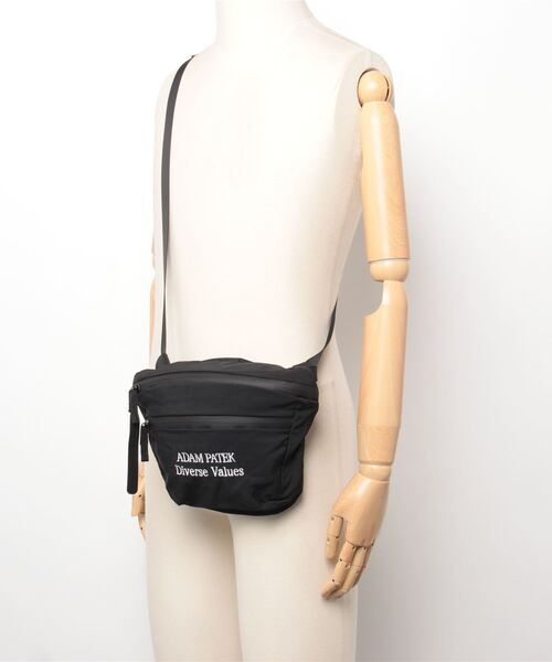 ADAM PATEK(アダムパテック)の「【ADAM PATEK】 nylon mini shoulder bag/ナイロンミニショルダーバッグ(ショルダーバッグ・メンズ・カーキ/ブラック・FREE)」の6枚目の写真