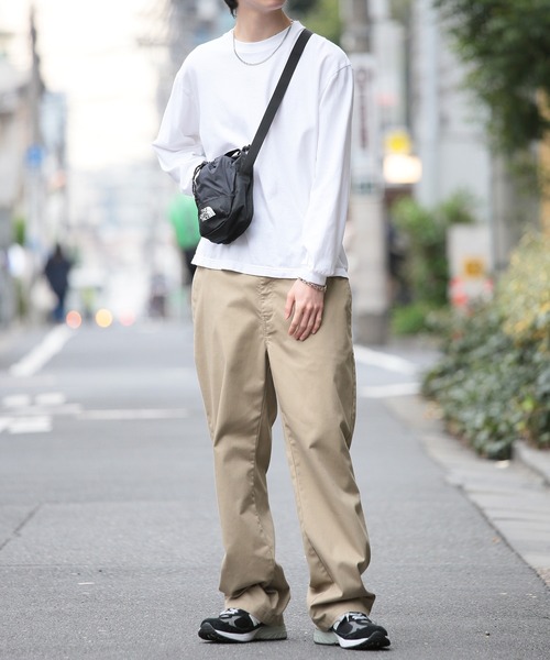 THE NORTH FACE(ザノースフェイス)の「【THE NORTH FACE】コンパクトショルダーバッグ /NN2PP08B(ショルダーバッグ・メンズ・アイボリー/ブラック・FREE)」の9枚目の写真