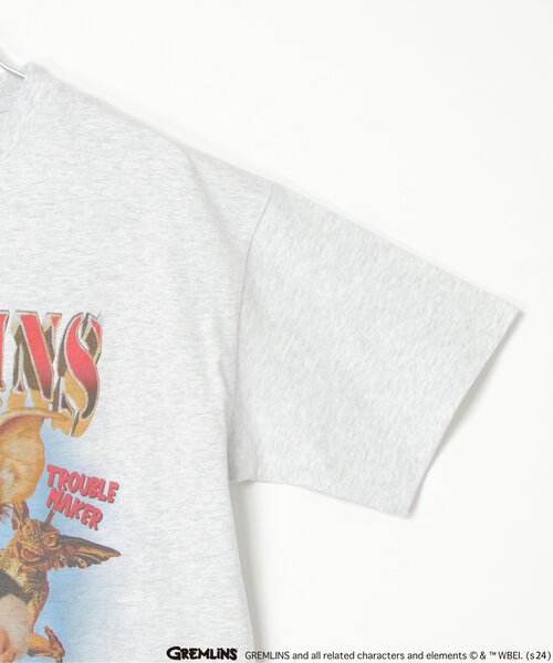 VENCEEXCHANGE(ヴァンスエクスチェンジ)の「GREMLINS グレムリン ラップTシャツ(Tシャツ/カットソー・メンズ・ホワイト/チャコールグレー/その他2/ブラック・M/L)」の7枚目の写真