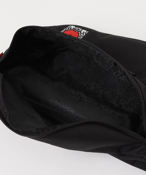 Keith Haring（キース・ヘリング）の「Keith Haring/ / ウエストバッグ / 15600（ボディバッグ/ウエストポーチ・レディース・ホワイト/ブラック・ONESIZE）」の8枚目の写真