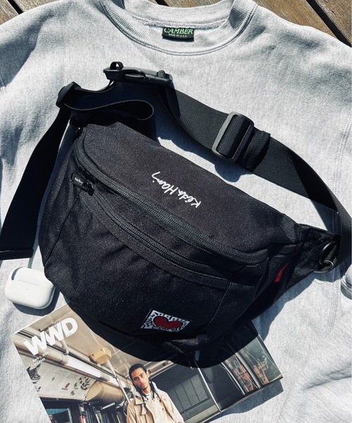 Keith Haring（キース・ヘリング）の「Keith Haring/ / ウエストバッグ / 15600（ボディバッグ/ウエストポーチ・レディース・ホワイト/ブラック・ONESIZE）」の5枚目の写真