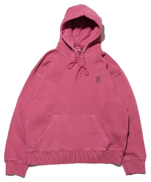 Carhartt(カーハート)の「CARHARTT HOODED NELSON SWEATSHIRT / カーハート フーデッド ネルソン スウェットシャツ(パーカー・メンズ・ネイビー/イエロー/ブラック/ピンク・L/M/S/XL)」の4枚目の写真