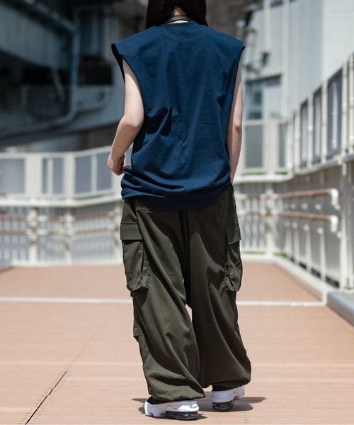 PRO CLUB （プロクラブ）の「【22】〔PROCLUB/プロクラブ〕ヘビーウェイトクルーネック ノースリーブ（タンクトップ・メンズ・ホワイト/ネイビー/グレー/ブラック・MEDIUM/LARGE/X-LARGE）」の11枚目の写真