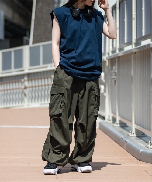 PRO CLUB （プロクラブ）の「【22】〔PROCLUB/プロクラブ〕ヘビーウェイトクルーネック ノースリーブ（タンクトップ・メンズ・ホワイト/ネイビー/グレー/ブラック・MEDIUM/LARGE/X-LARGE）」の13枚目の写真