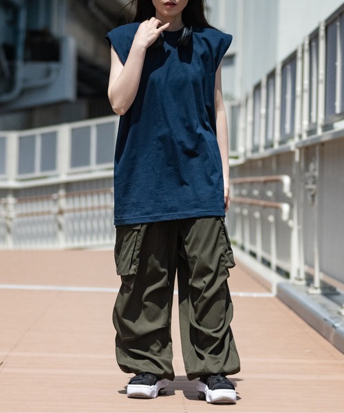 PRO CLUB （プロクラブ）の「【22】〔PROCLUB/プロクラブ〕ヘビーウェイトクルーネック ノースリーブ（タンクトップ・メンズ・ホワイト/ネイビー/グレー/ブラック・MEDIUM/LARGE/X-LARGE）」の14枚目の写真