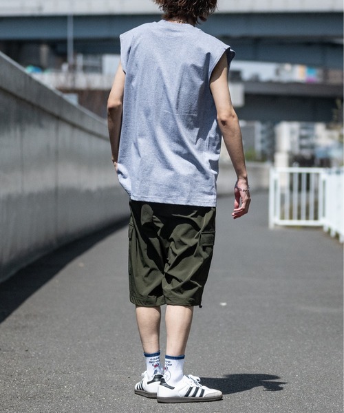 PRO CLUB （プロクラブ）の「【22】〔PROCLUB/プロクラブ〕ヘビーウェイトクルーネック ノースリーブ（タンクトップ・メンズ・ホワイト/ネイビー/グレー/ブラック・MEDIUM/LARGE/X-LARGE）」の5枚目の写真