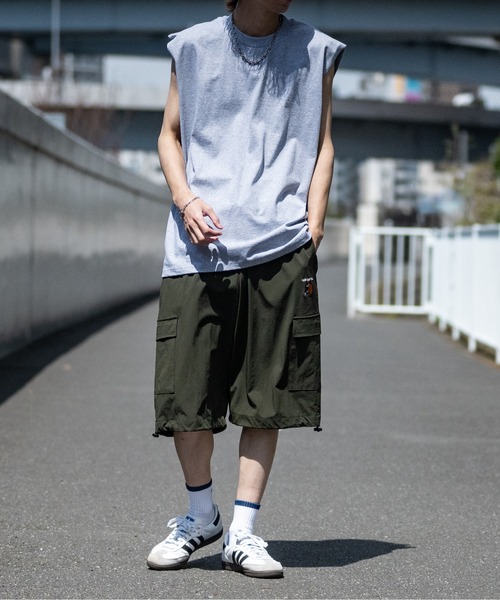 PRO CLUB （プロクラブ）の「【22】〔PROCLUB/プロクラブ〕ヘビーウェイトクルーネック ノースリーブ（タンクトップ・メンズ・ホワイト/ネイビー/グレー/ブラック・MEDIUM/LARGE/X-LARGE）」の7枚目の写真