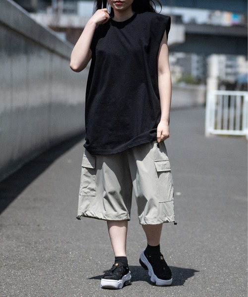 PRO CLUB （プロクラブ）の「【22】〔PROCLUB/プロクラブ〕ヘビーウェイトクルーネック ノースリーブ（タンクトップ・メンズ・ホワイト/ネイビー/グレー/ブラック・MEDIUM/LARGE/X-LARGE）」の21枚目の写真