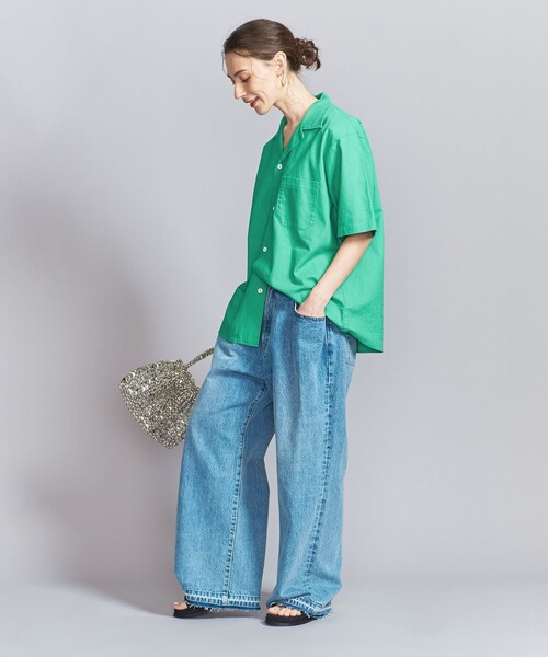 ARMY TWILL（アーミーツイル）の「【別注】＜ARMY TWILL＞オープンカラー シャツ（シャツ/ブラウス・レディース・ナチュラル/ケリー・FREE）」の10枚目の写真