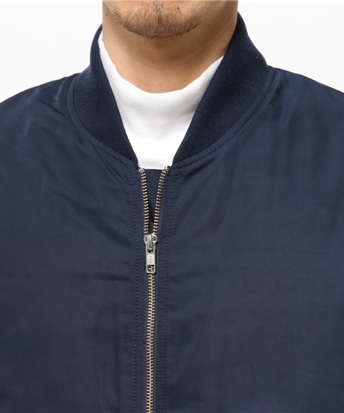 SEVENDAYS=SUNDAY(セブンデイズサンデイ)の「ポリエステルグログラン MA-1(MA-1・メンズ・ブラック/カーキ/ネイビー・SMALL/MEDIUM/LARGE)」の7枚目の写真