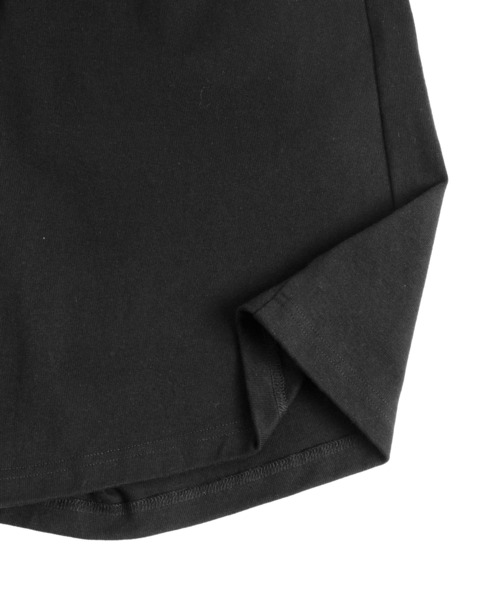 WEGO（ウィゴー）の「WEGO/ヘビーウェイトカットイージーショーツ（スウェットパンツ・レディース・ブラック/ホワイト/スミクロ・LARGE/MEDIUM）」の6枚目の写真