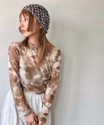 SANSeLF | ニュアンスアートシアートップス【SANSeLF】sanw24a012(その他トップス)