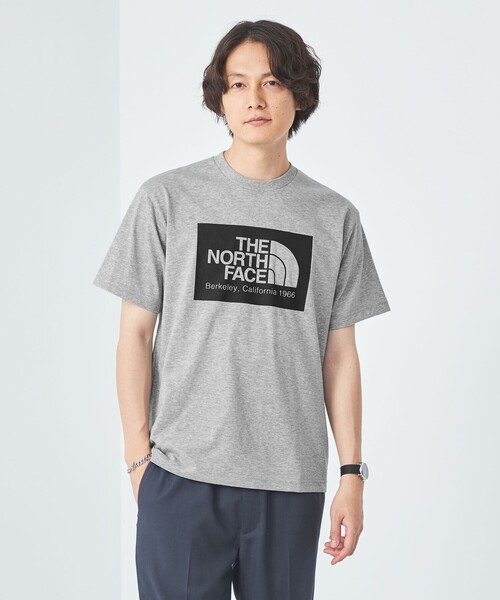 THE NORTH FACE（ザノースフェイス）の「＜THE NORTH FACE＞カリフォルニアロゴティー Tシャツ（Tシャツ/カットソー・メンズ・パープル/グレー/オフホワイト・M/L/XL）」の2枚目の写真
