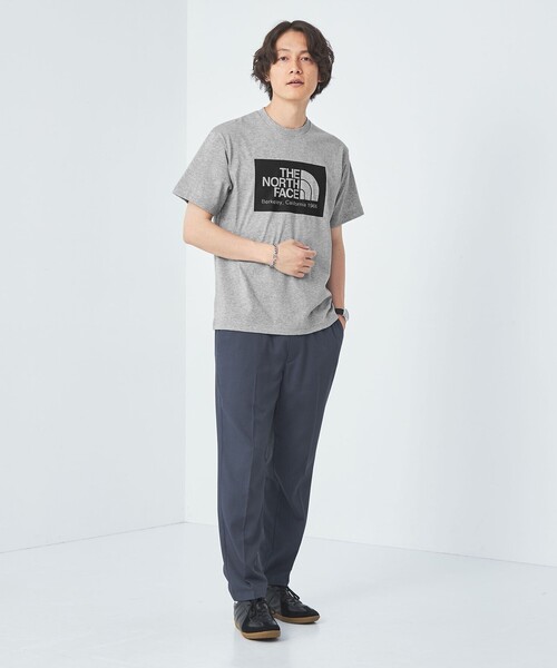 THE NORTH FACE（ザノースフェイス）の「＜THE NORTH FACE＞カリフォルニアロゴティー Tシャツ（Tシャツ/カットソー・メンズ・パープル/グレー/オフホワイト・M/L/XL）」の6枚目の写真