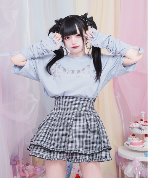 Hauls（ハウルズ）の「アームウォーマーベルト だぼTEE（Tシャツ