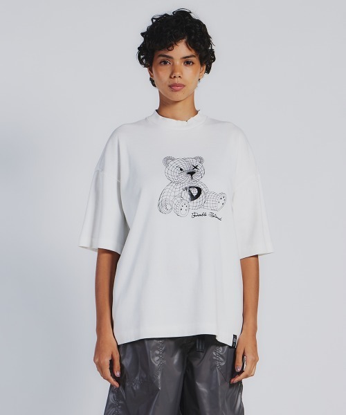 DOUBLE STANDARD CLOTHING（ダブルスタンダードクロージング）の「NEOベアフライスTシャツ（Tシャツ/カットソー・レディース・ブラック/オフホワイト・FREE）」の3枚目の写真