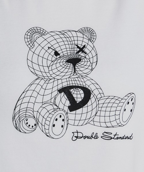 DOUBLE STANDARD CLOTHING（ダブルスタンダードクロージング）の「NEOベアフライスTシャツ（Tシャツ/カットソー・レディース・ブラック/オフホワイト・FREE）」の7枚目の写真