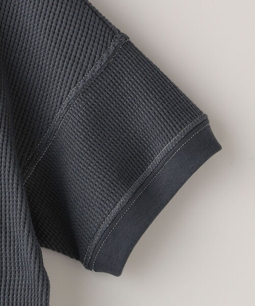 SHIPS（シップス）の「THYARD:85～95cm / ワッフル 半袖 TEE（Tシャツ/カットソー・キッズ・グレー/ブラック/ライトブルー・X-SMALL）」の6枚目の写真