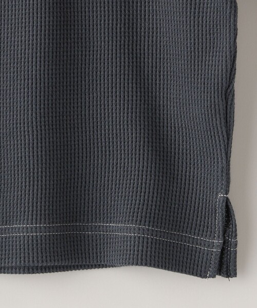 SHIPS（シップス）の「THYARD:85～95cm / ワッフル 半袖 TEE（Tシャツ/カットソー・キッズ・グレー/ブラック/ライトブルー・X-SMALL）」の7枚目の写真