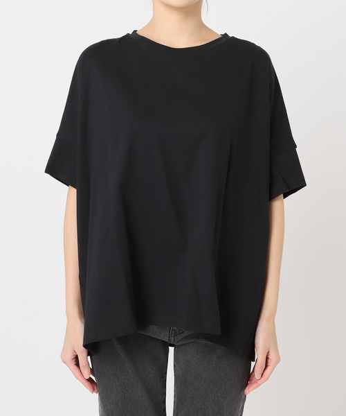 JOURNAL STANDARD relume(ジャーナルスタンダード レリューム)の「《追加》オーガニックコットン汗ジミ防止ワイドT(Tシャツ/カットソー・レディース・グレー/ブラック/ホワイト・FREE)」の12枚目の写真