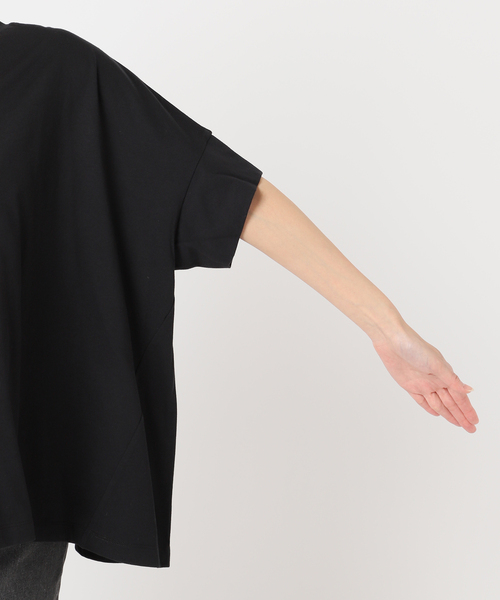 JOURNAL STANDARD relume(ジャーナルスタンダード レリューム)の「《追加》オーガニックコットン汗ジミ防止ワイドT(Tシャツ/カットソー・レディース・グレー/ブラック/ホワイト・FREE)」の17枚目の写真