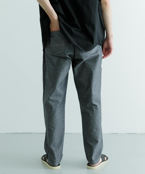 ITEMS URBANRESEARCH(アイテムズ アーバンリサーチ)の「コットンシャンブレー イージーパンツ(その他パンツ・メンズ・ライトブルー/ブルー/チャコールグレー・LARGE/MEDIUM)」の22枚目の写真