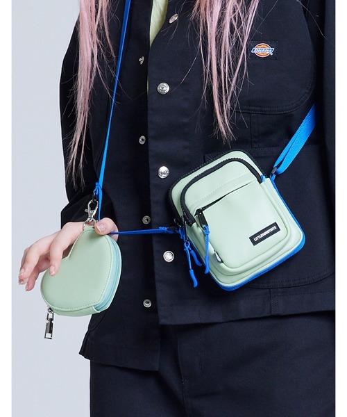 Little sunny bite(リトルサニーバイト)の「【8】【it】【Little sunny bite】 mini shoulder bag(ショルダーバッグ・レディース・グリーン/ピンク/シルバー・FREE)」の4枚目の写真