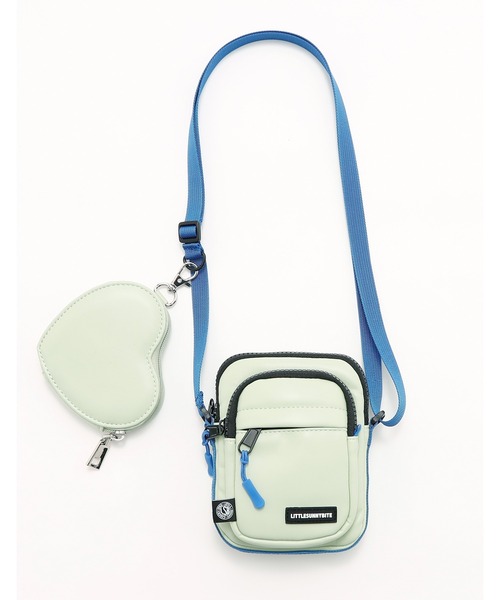 Little sunny bite(リトルサニーバイト)の「【8】【it】【Little sunny bite】 mini shoulder bag(ショルダーバッグ・レディース・グリーン/ピンク/シルバー・FREE)」の9枚目の写真