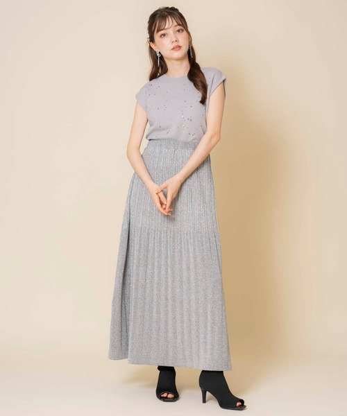 NOELA(ノエラ)の「オープントゥニットブーツ(ブーツ・レディース・ブラック/ベージュ・S/M/L)」の7枚目の写真