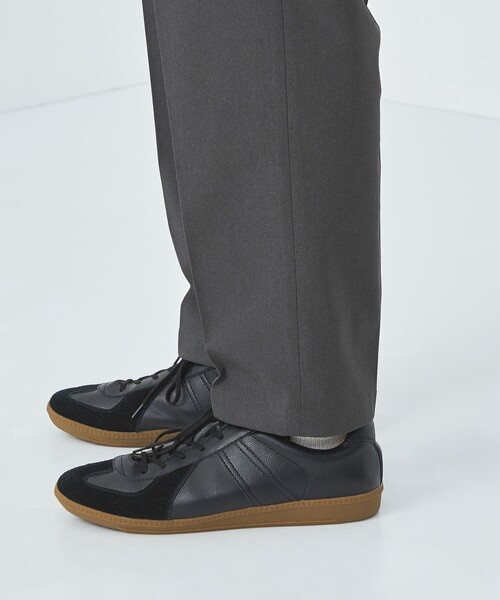 green label relaxing（グリーンレーベルリラクシング）の「FREELITCH ワイド ユーティリティパンツ イージーパンツ -ストレッチ・防シワ・吸水速乾-（その他パンツ・メンズ・ダークグレー/ブラック・S/M/L/XL）」の16枚目の写真