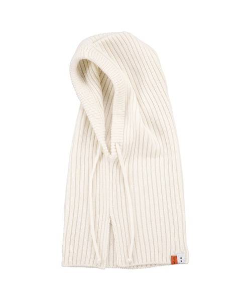 Wpc.（ダブリュピーシー）の「ONDOO バラクラバ ネックウォーマー ニット帽 Wpc.（ネックウォーマー/スヌード・レディース・ブラック/アイボリー/モカ・FREE）」の15枚目の写真